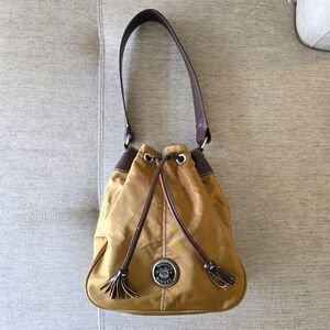 Dooney & Bourke Copper Wayfarer Drawstring Bucket Bag